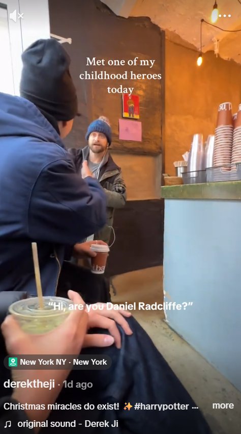 A screengrab of Derek Ji's video, shared on 14 December 2025. | Source: TikTok/derektheji