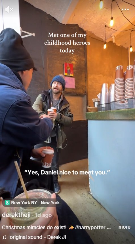 A screengrab of Derek Ji's video, shared on 14 December 2025. | Source: TikTok/derektheji