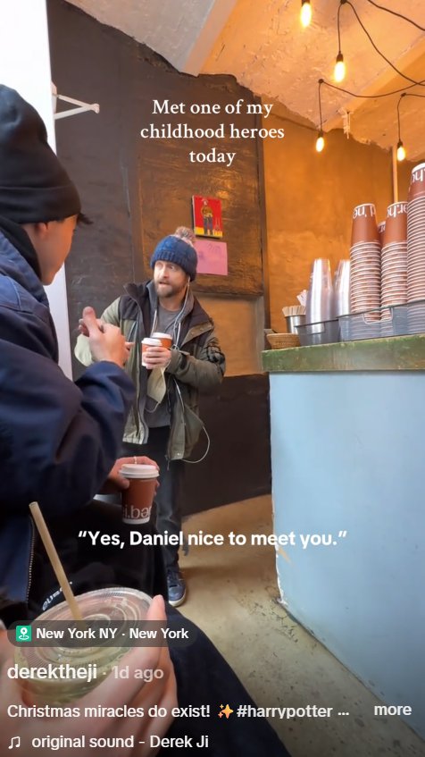 A screengrab of Derek Ji's video, shared on 14 December 2025. | Source: TikTok/derektheji