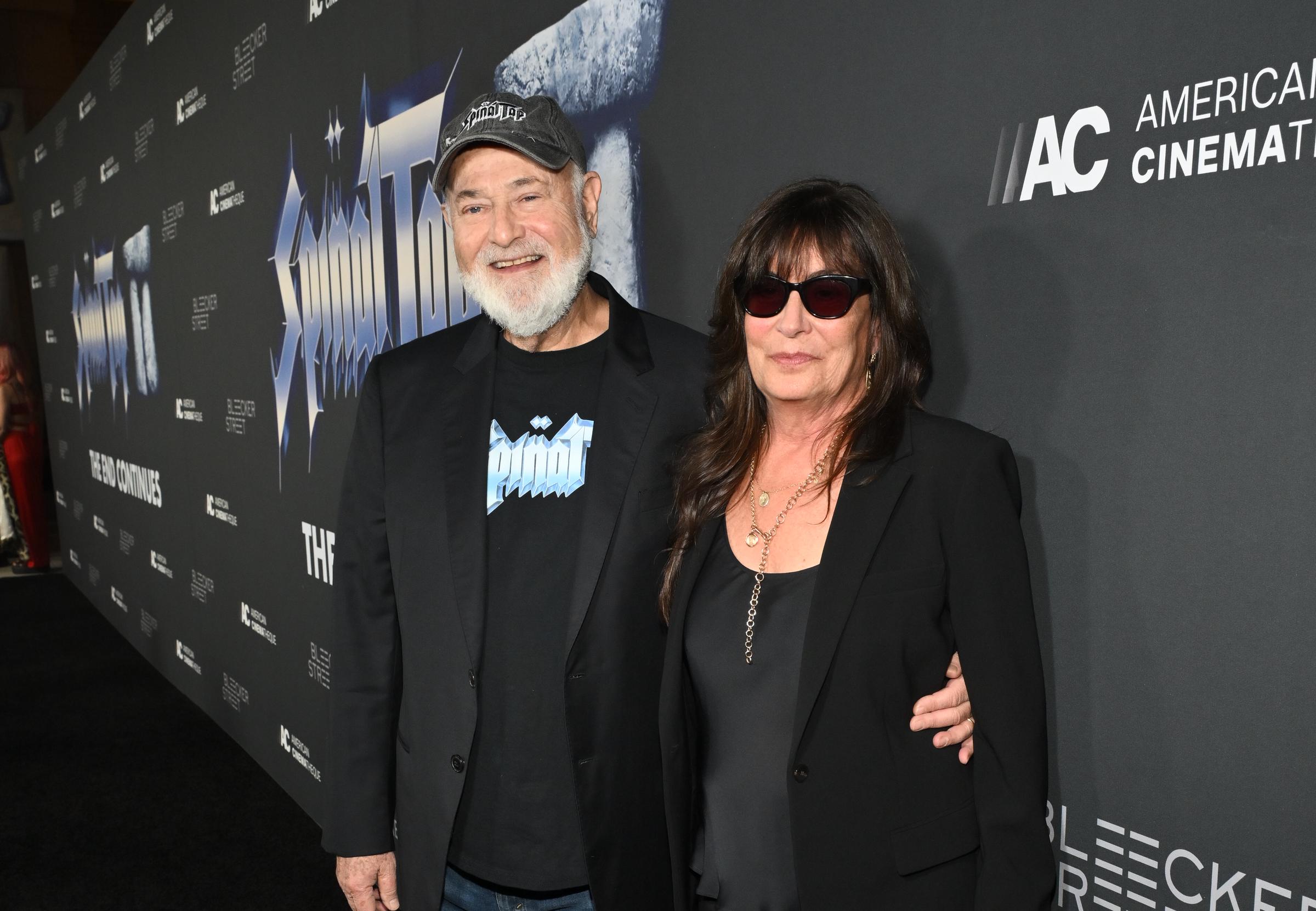 Rob Reiner and Michelle Singer at