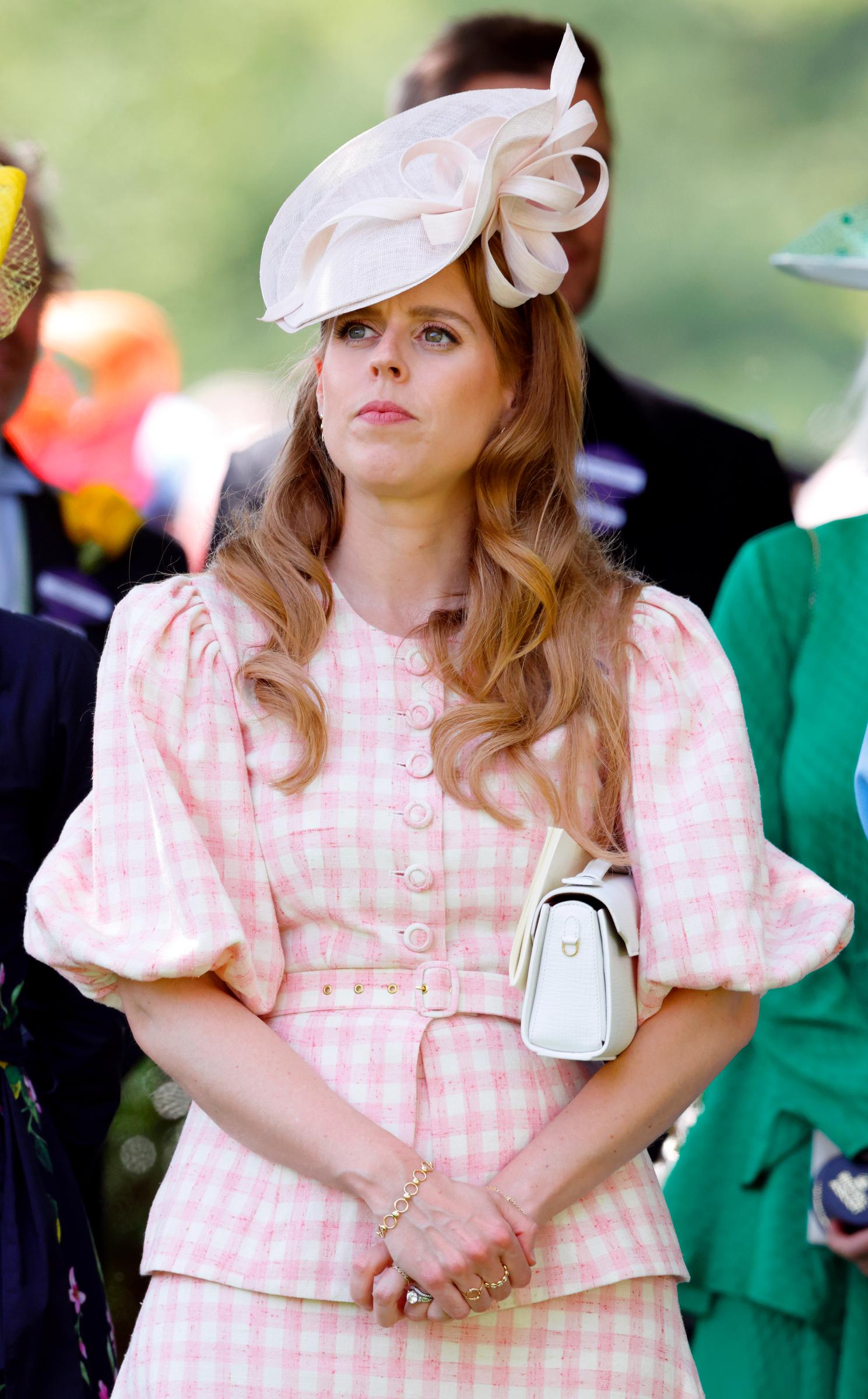 Princess Beatrice on Day 1 of Royal Ascot on June 17, 2025, in England. | Source: Getty Images