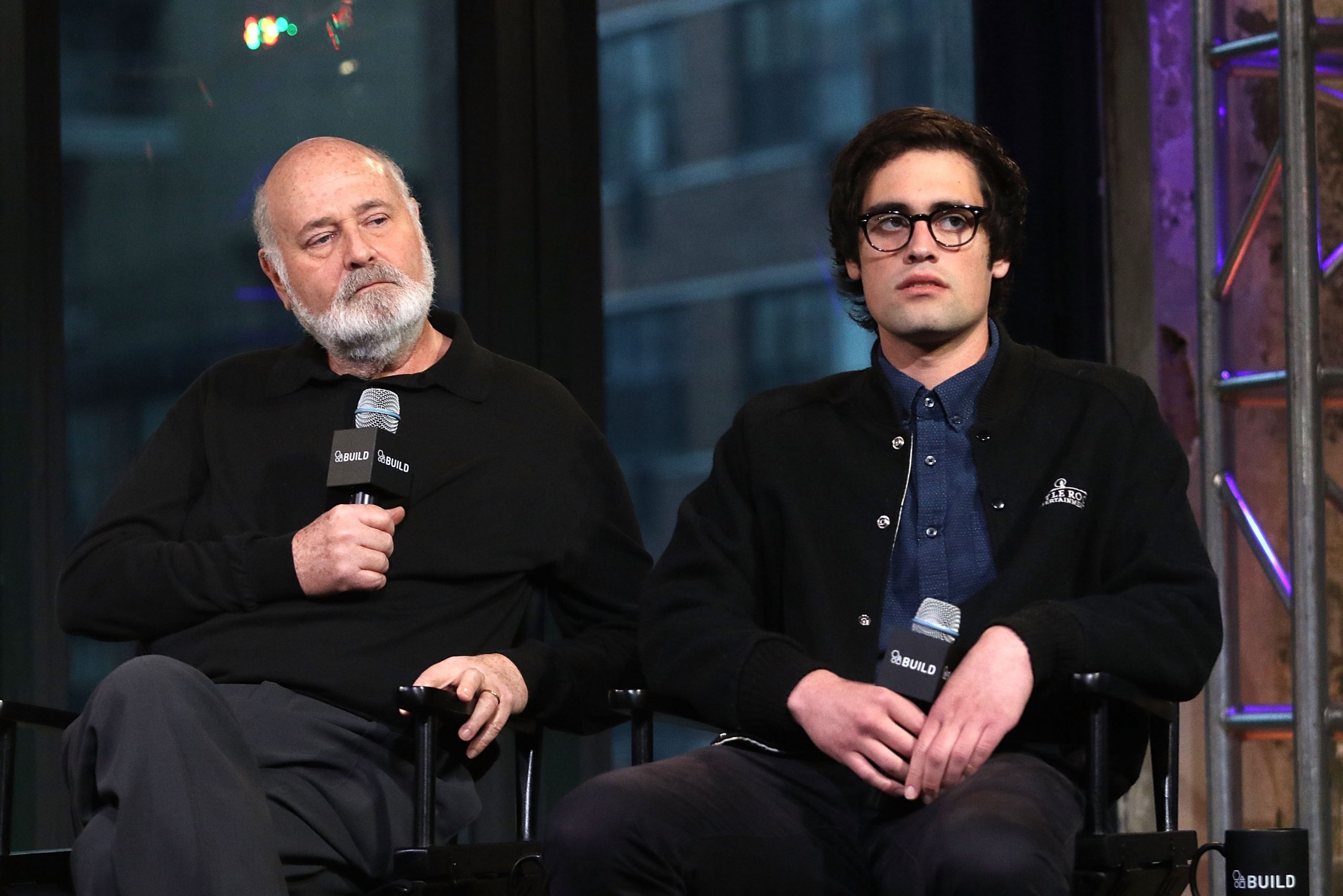 Rob Reiner and Nick Reiner attend AOL Build Speaker Series at AOL Studios on 4 May 2016 in New York City. | Source: Getty Images