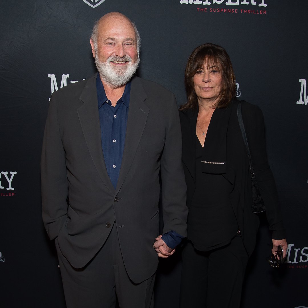 Rob Reiner (L) and Michele Singer Reiner attend
