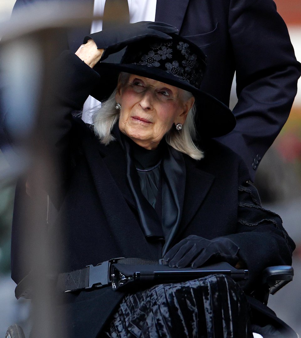 Arriving with quiet reverence, Princess Alexandra attends a vigil for the late Katharine, Duchess of Kent, at Westminster Cathedral on 15 September 2025. Dressed in black and seated in a wheelchair, she honours a fellow royal in a deeply moving Rite of Reception and Vespers.