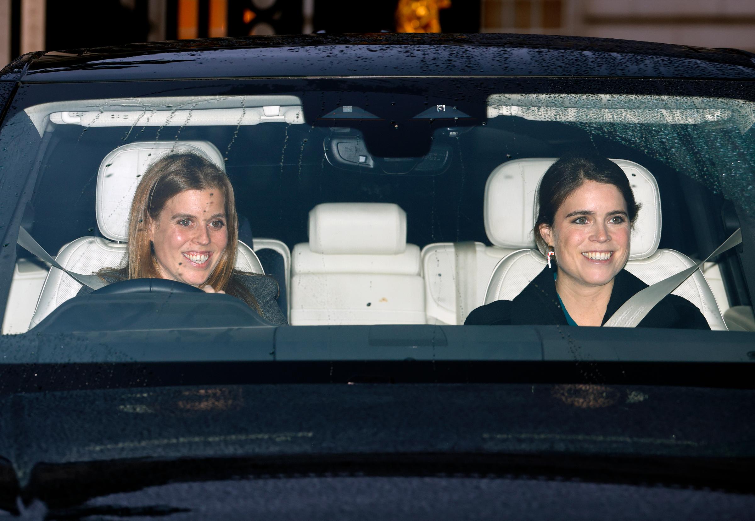 Princess Beatrice and Princess Eugenie were all smiles as they arrived at Buckingham Palace for King Charles III's annual pre-Christmas lunch on December 16, 2025. Their appearance came as a pleasant surprise following their absence from the Princess of Wales's recent carol concert and amid ongoing scrutiny surrounding their father, Andrew Mountbatten-Windsor.