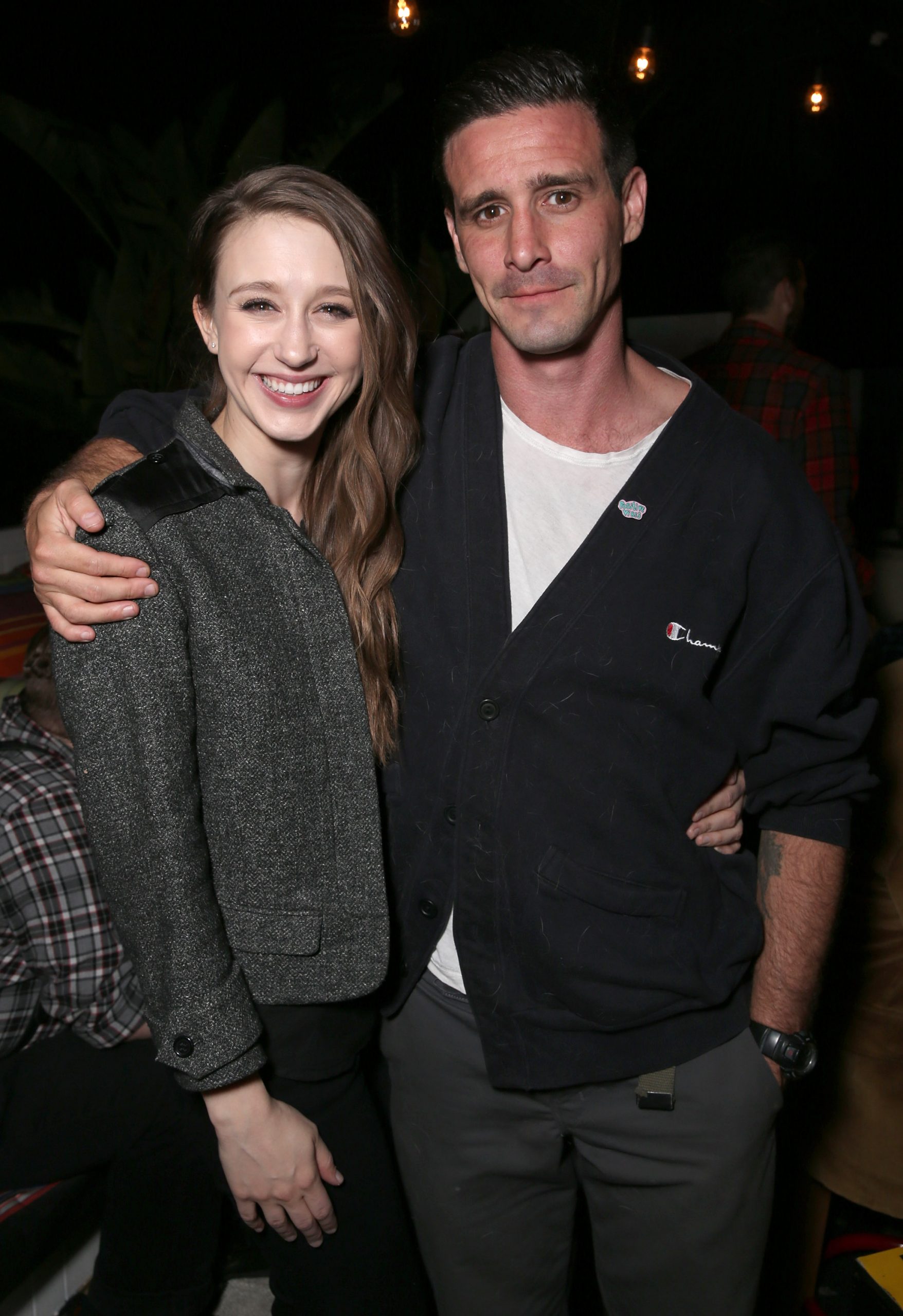 Taissa Farmiga and James Ransone attend an 