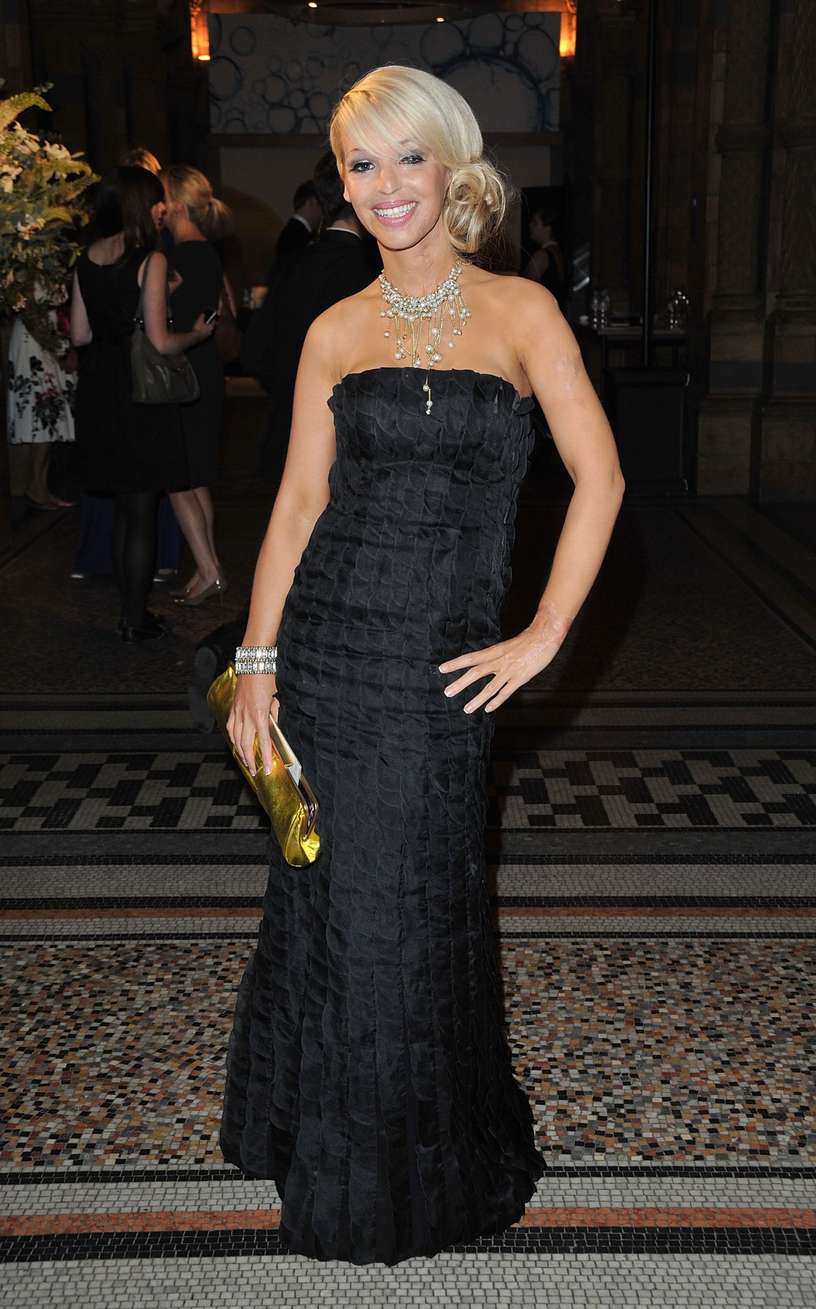 Katie Piper attends the Philips British Academy Television Awards (BAFTA) after party at the Natural History Museum on June 6, 2010 in London, England | Source: Getty Images