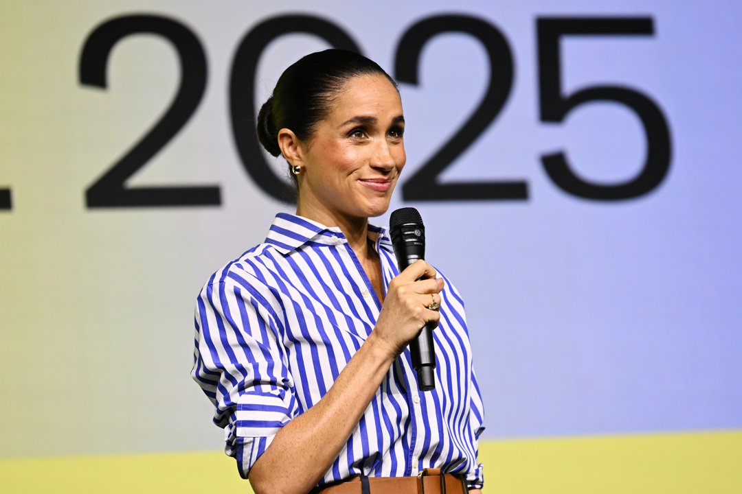 Meghan, Duchess of Sussex at Project Healthy Minds' World Mental Health Day Festival held at Spring Studios on 10 October 2025 in New York City. | Source: Getty Images