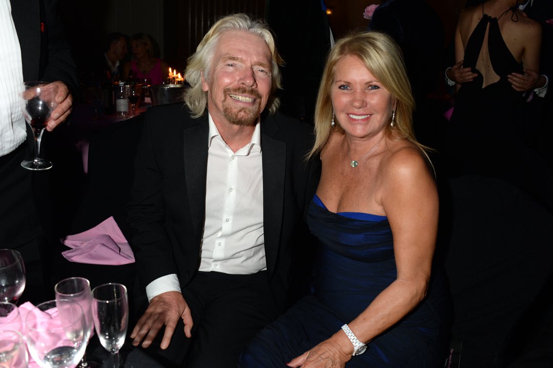 Richard Branson and Joan Templeman during the Boodles Boxing Ball 2013 on September 21 in London, England. | Source: Getty Images