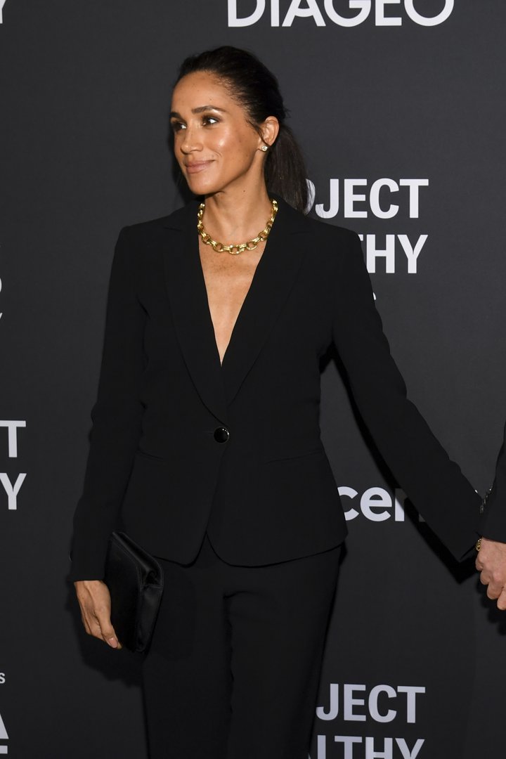 Meghan, Duchess of Sussex, at Project Healthy Minds' World Mental Health Day Festival on October 9, 2025, in New York. | Source: Getty Images