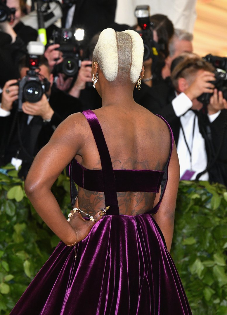 Cynthia Erivo attends the Heavenly Bodies: Fashion & The Catholic Imagination Costume Institute Gala at The Metropolitan Museum of Art on May 7, 2018, in New York City | Source: Getty Images