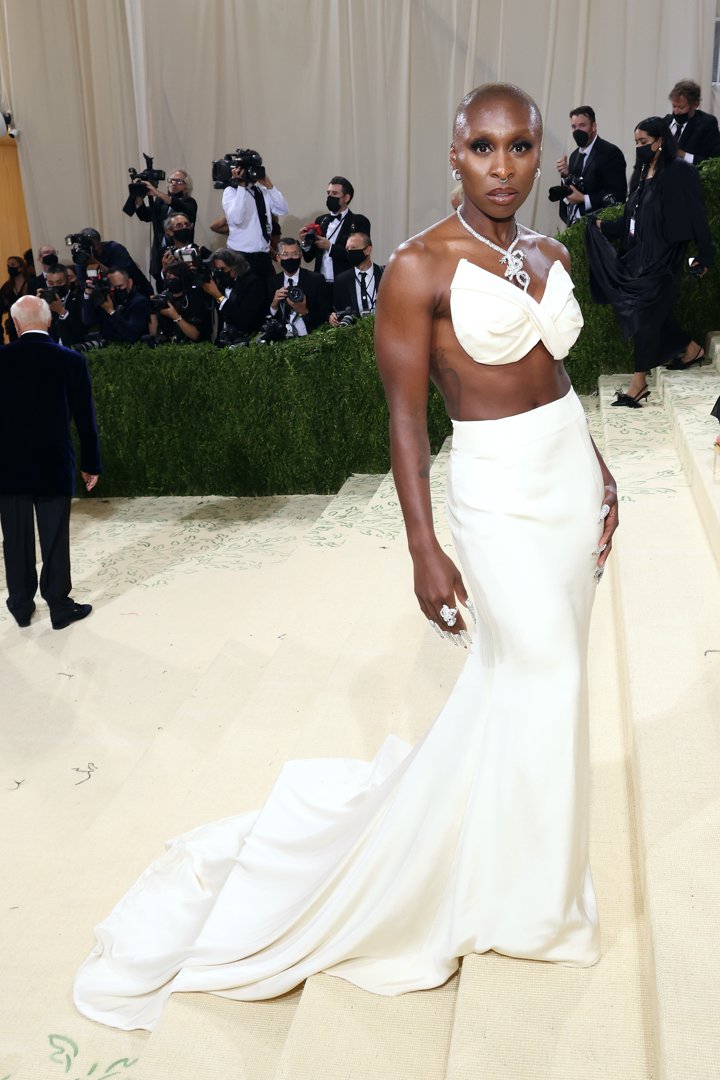 Cynthia Erivo attends the Met Gala benefit 
