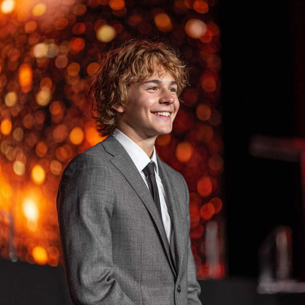 A smiling young boy | Source: Midjourney