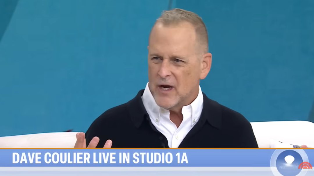 Dave Coulier speaks passionately during his live appearance on 
