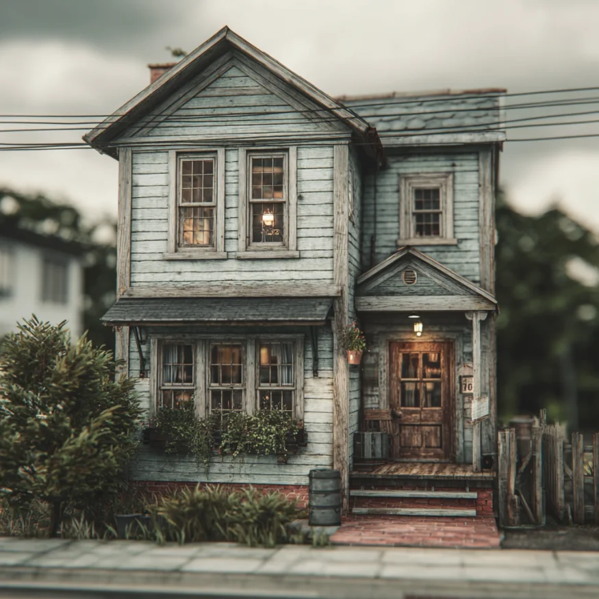 A modest house | Source: Midjourney