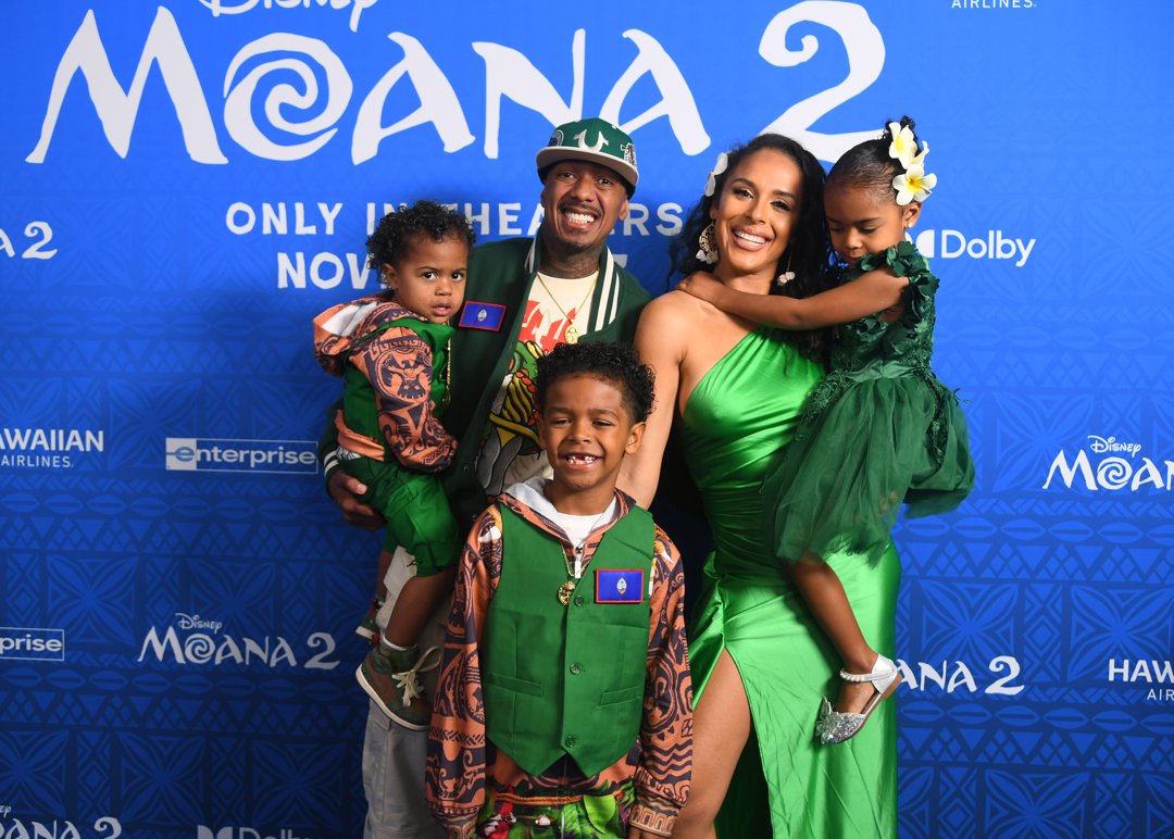 Nick Cannon and Brittany Bell attended the Los Angeles premiere of Disney’s 