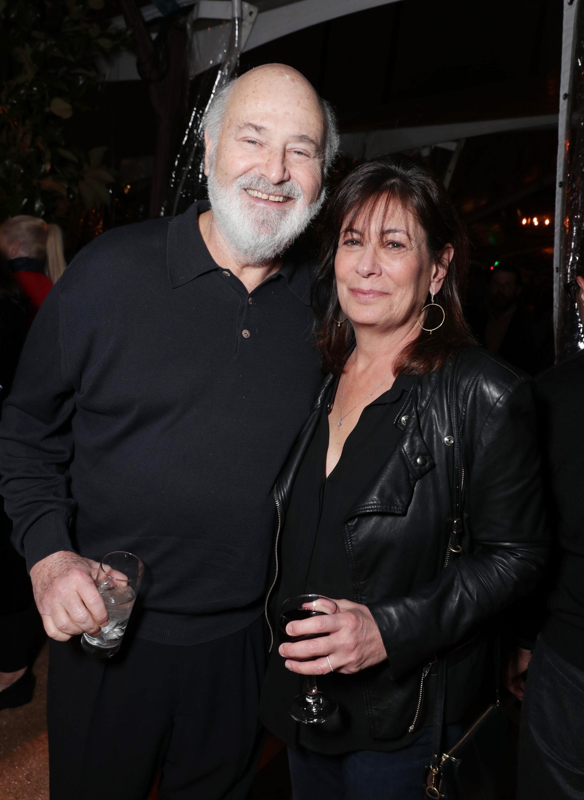 Rob Reiner and Michele Singer Reiner seen at Netflix's original documentary