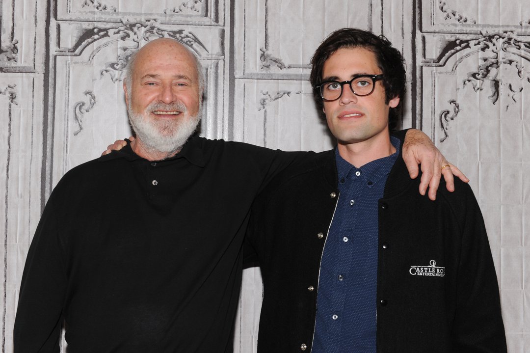 Rob Reiner and his son Nick Reiner attend AOL Build Presents: