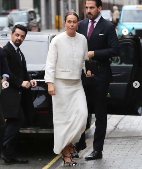 Princess Nina of Greece and Denmark from a post dated December 12, 2025. | Source: Instagram/hellomag