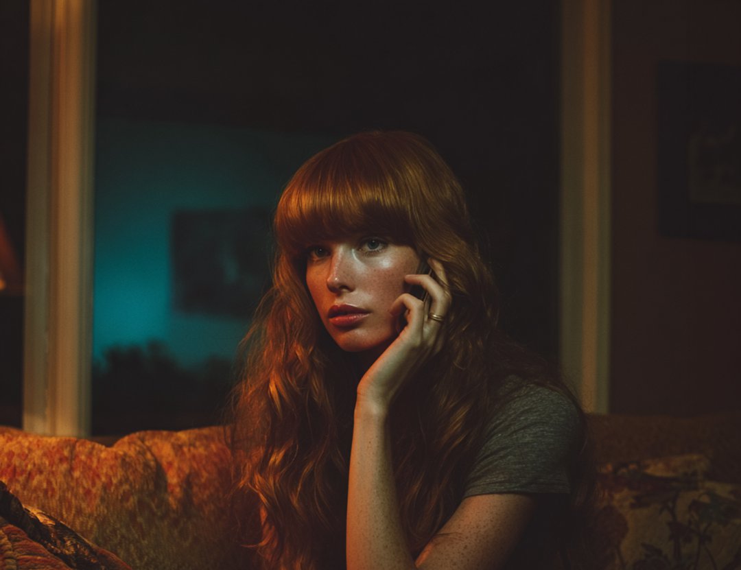 A woman talking on the phone | Source: Midjourney