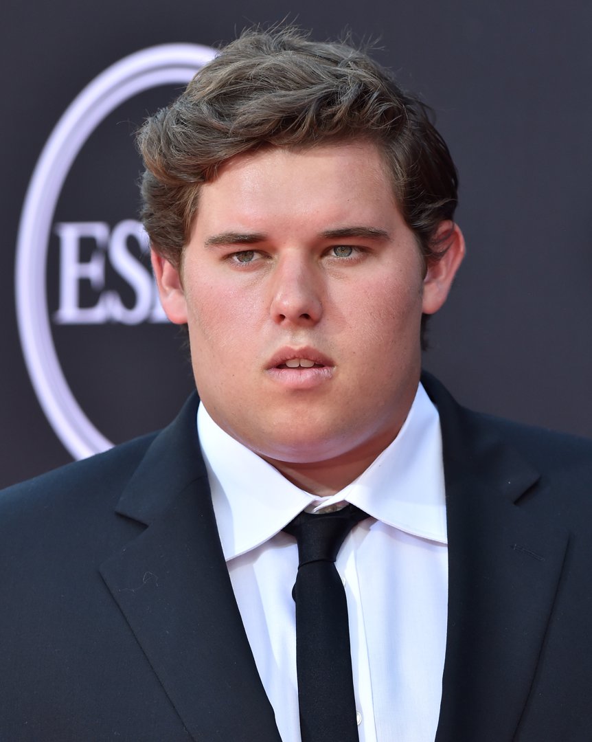 Christopher Schwarzenegger is at the ESPYS at Microsoft Theater in Los Angeles, California on July 12, 2017 | Source: Getty Images