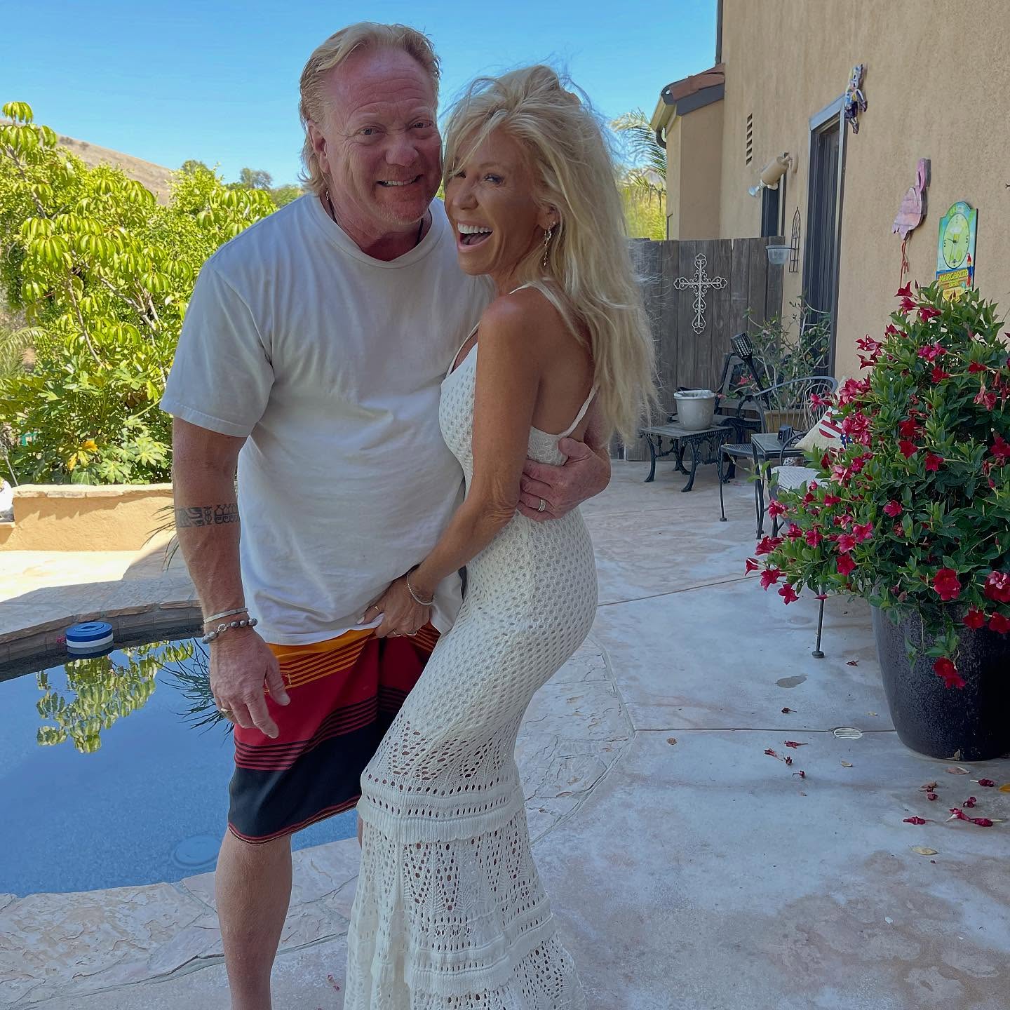 Dr. Eric Cordes and Vicki Schiller, seen in a post dated December 2, 2025 | Source: Facebook/kelly.cordes.1