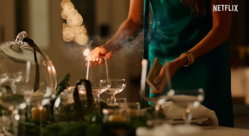 A closer view of Meghan Markle in the &pound;1,300 