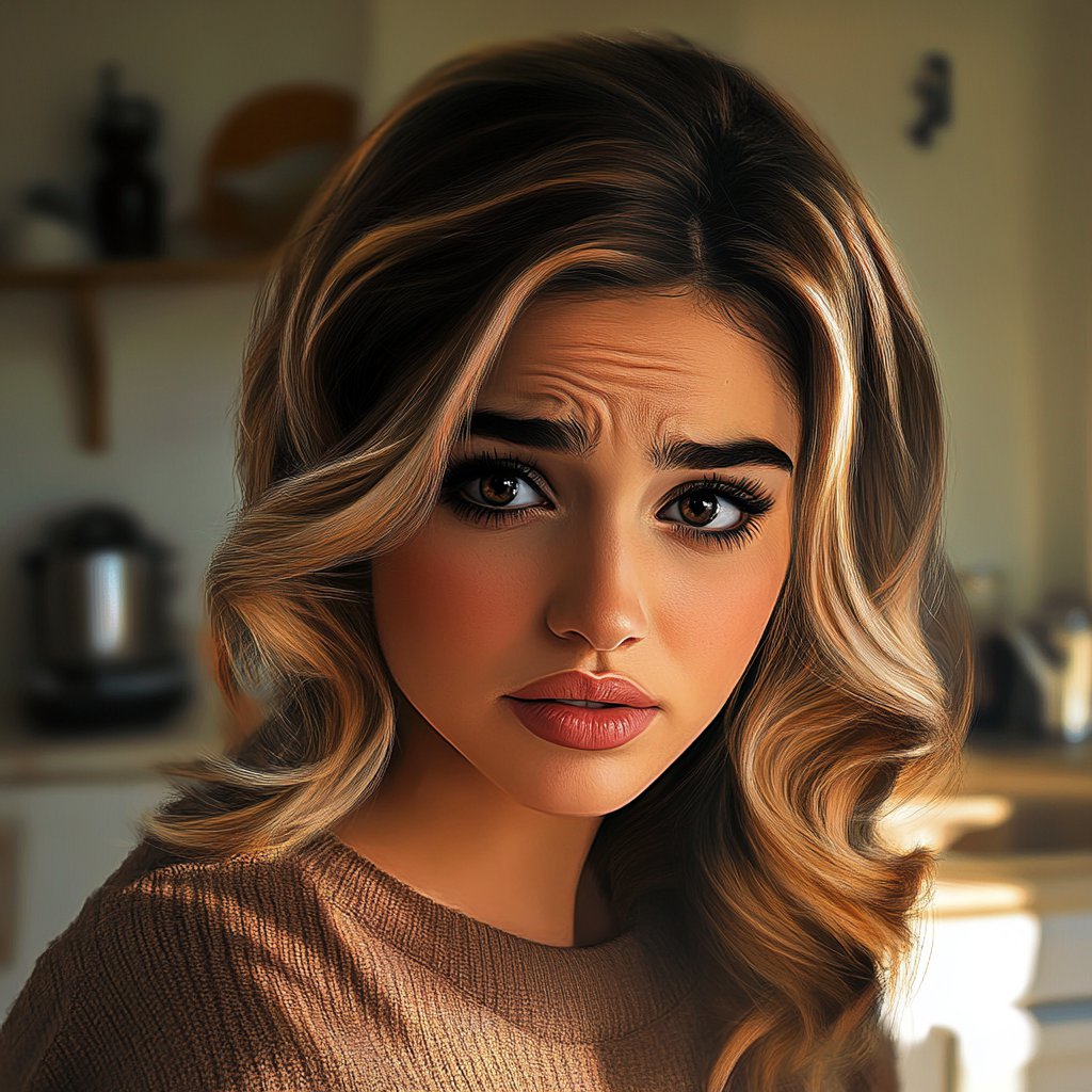 A stunned woman | Source: Midjourney