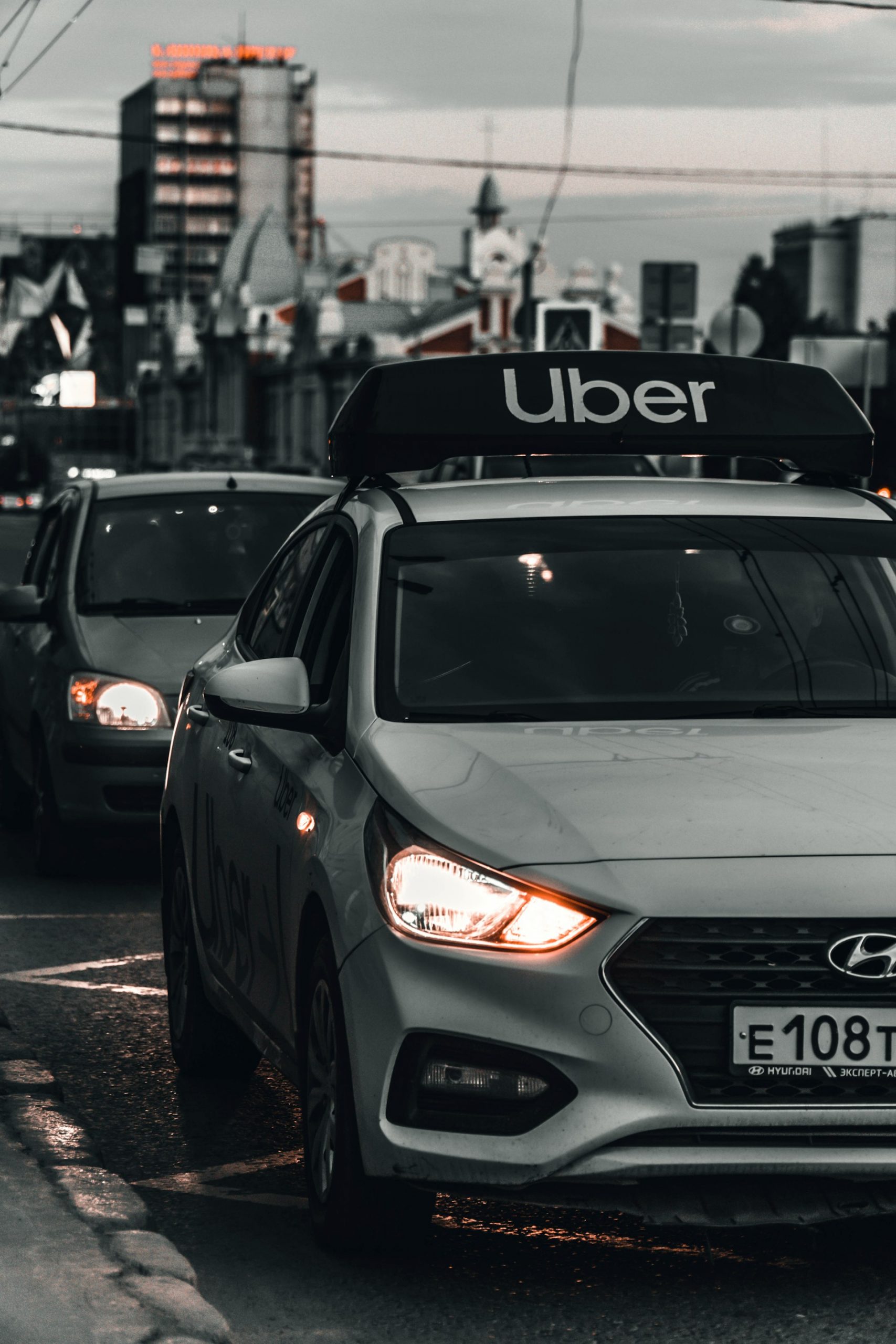 An Uber taxi | Source: Unsplash