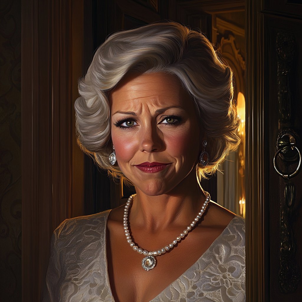 An older woman smiling | Source: Midjourney