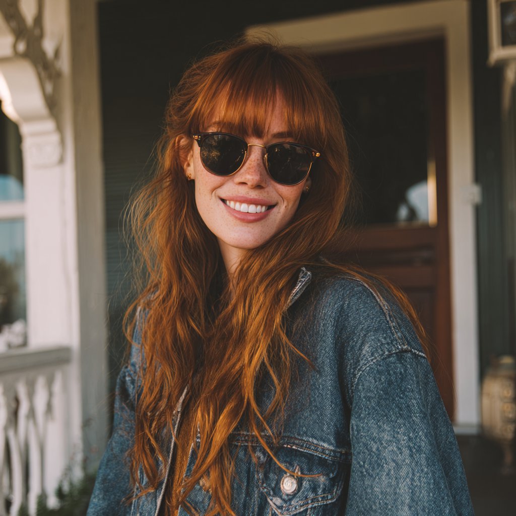 A smiling young woman | Source: Midjourney