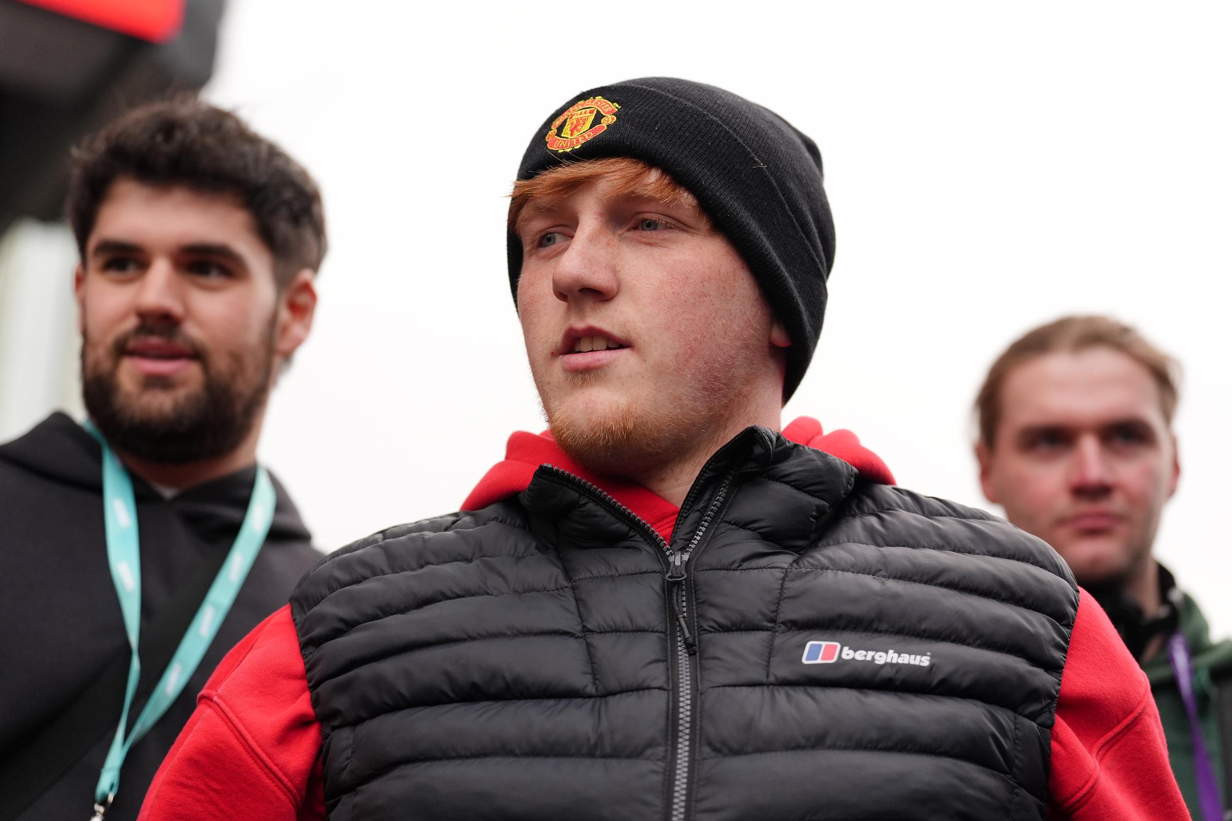 Morgan Burtwistle, known as Angry Ginge, was seen wearing a black Berghaus puffer jacket and a Manchester United beanie as he appeared ahead of the Premier League clash at Selhurst Park on May 6, 2024. With his trademark red hair and youthful face, the 24-year-old would later undergo a dramatic transformation in the jungle, losing seven kilograms during his time on 