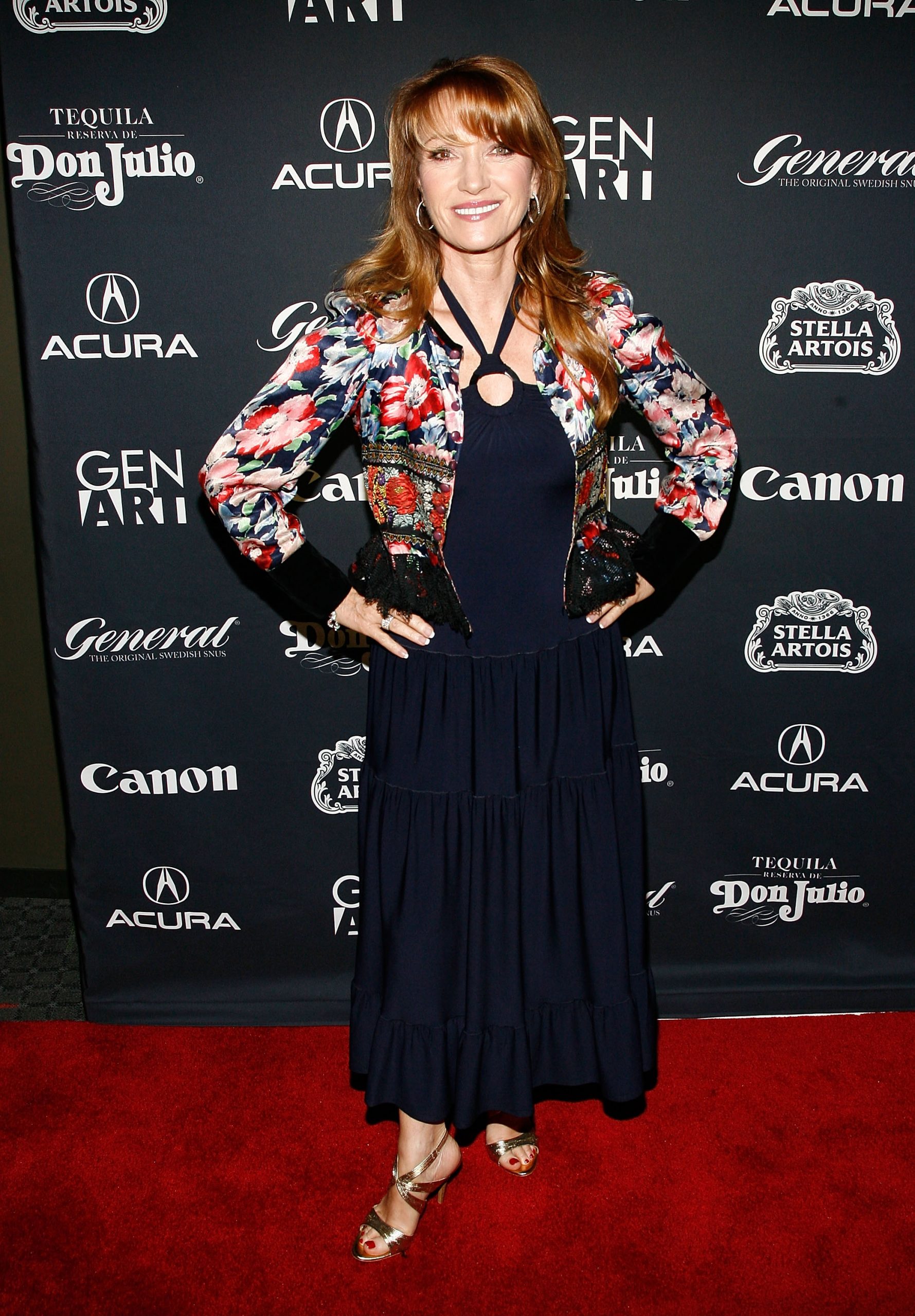 Floral, fearless, and fabulous! On 8 April 2010, Seymour bursts onto the Gen Art Film Festival red carpet in New York in a flowing navy dress and vibrant floral jacket. Paired with gold heels and that confident pose, she serves playful glamour with effortless ease.