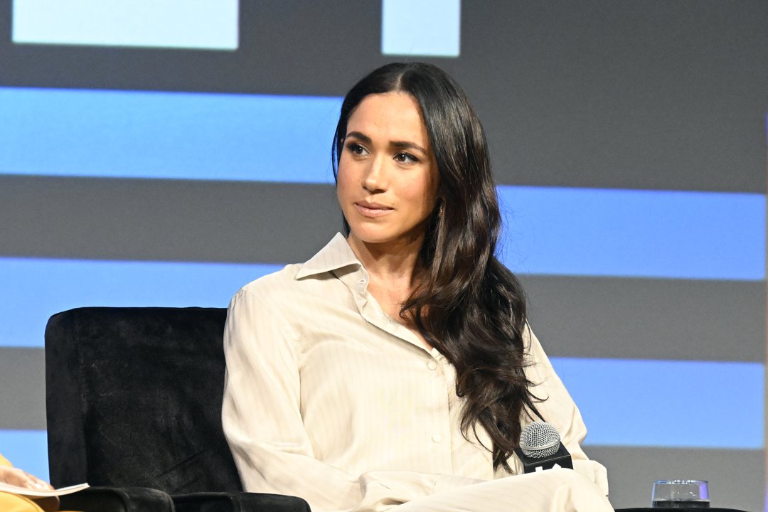 Meghan, Duchess of Sussex speaks onstage during the Breaking Barriers, Shaping Narratives: How Women Lead On and Off the Screen panel during the 2024 SXSW Conference and Festival at Austin Convention Center on 8 March 2024 in Austin, Texas. | Source: Getty Images