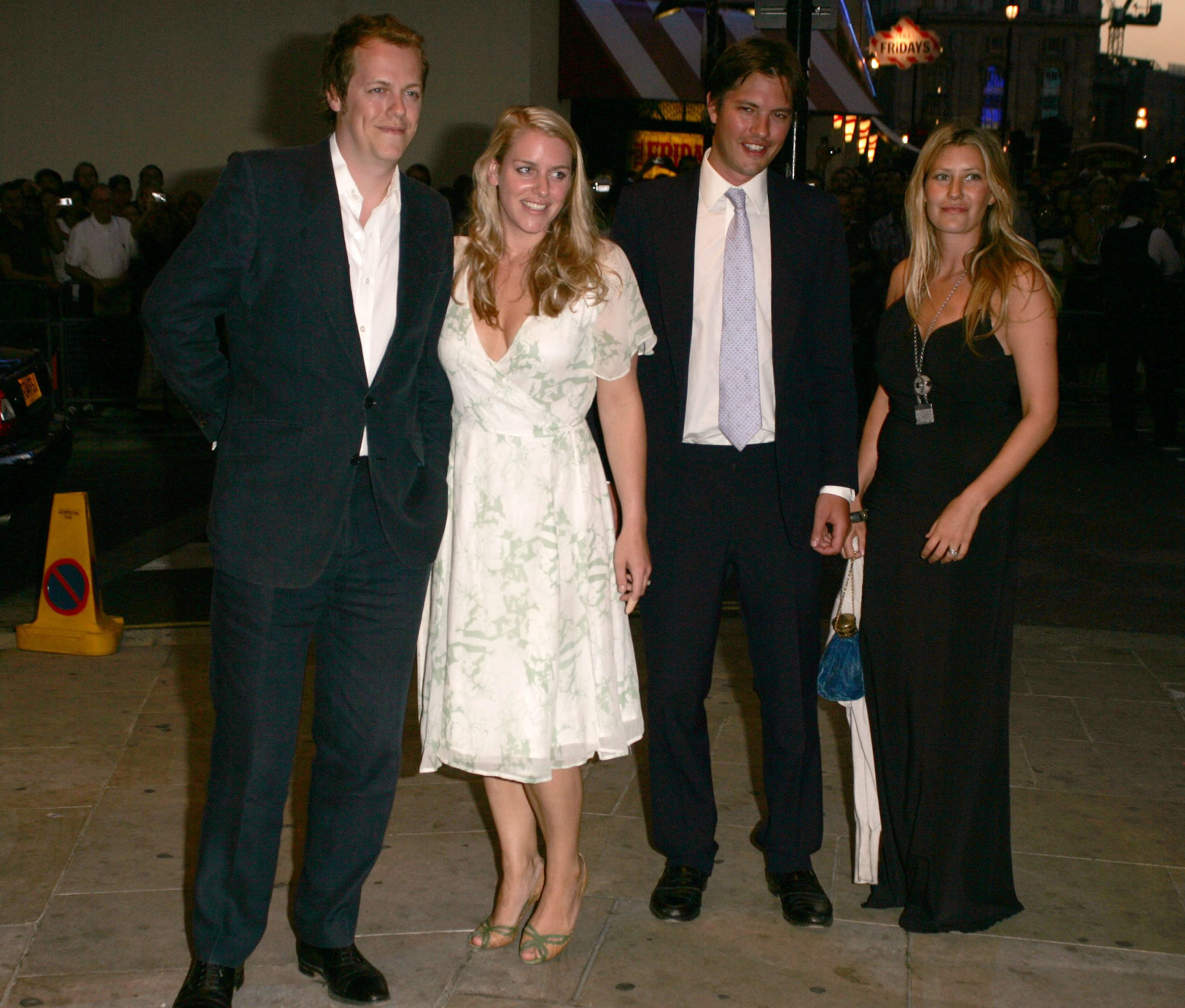 Tom Parker Bowles, Laura and Harry Lopes, and Sara Buys at the Gala Performance in Memory of Sir John Betjeman in 2006. | Source: Getty Images