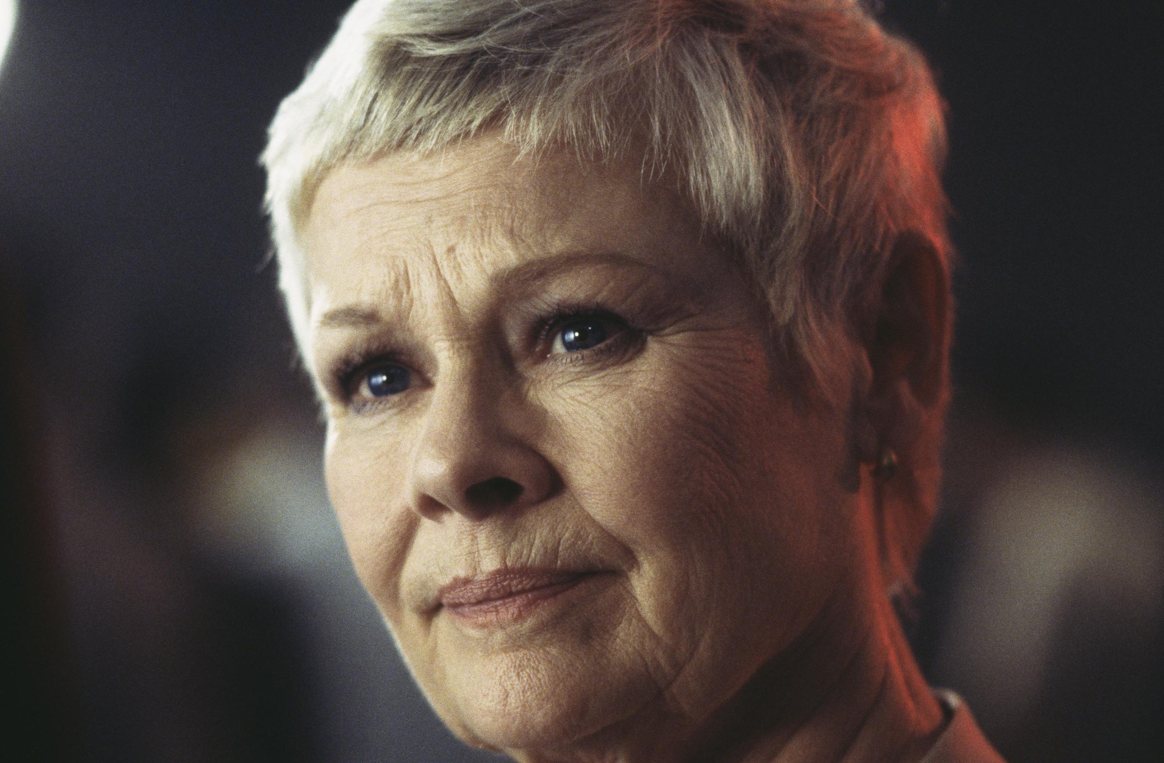 Judi Dench as M in the James Bond film