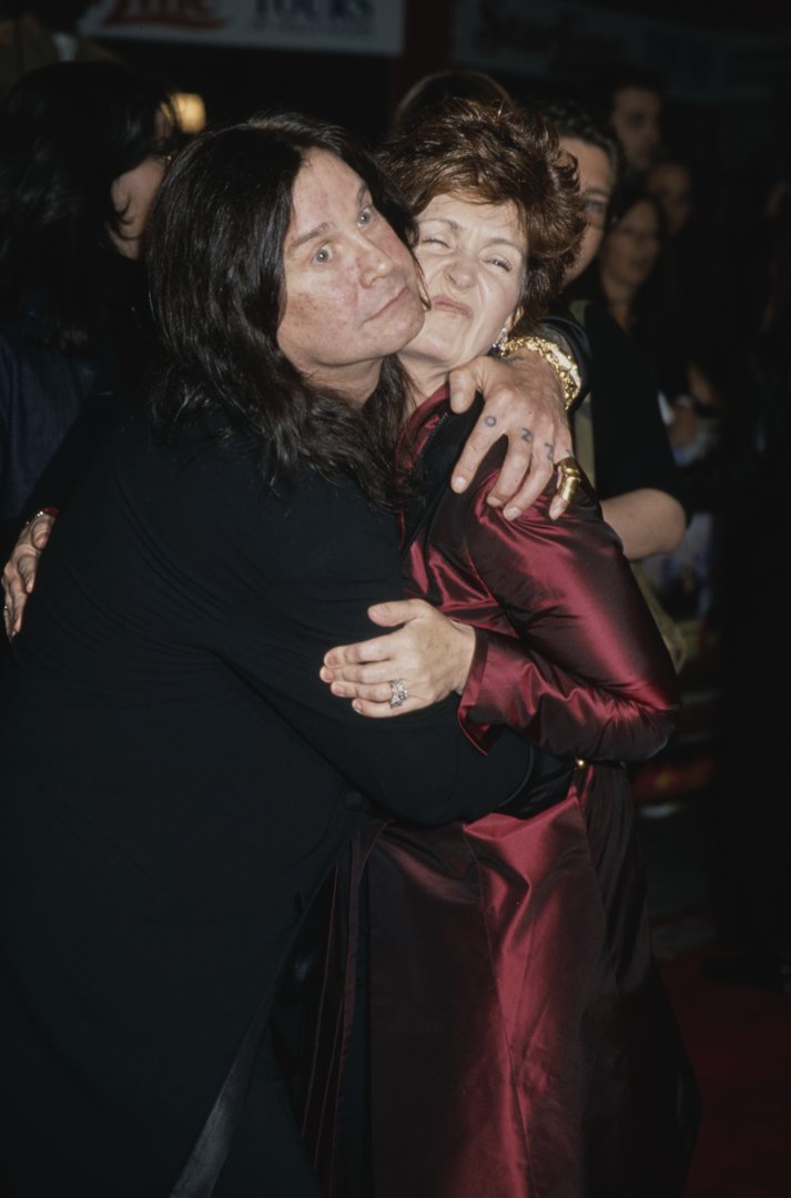 Ozzy and Sharon Osbourne at the premiere of