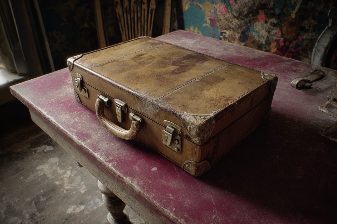 A briefcase on a table | Source: Midjourney