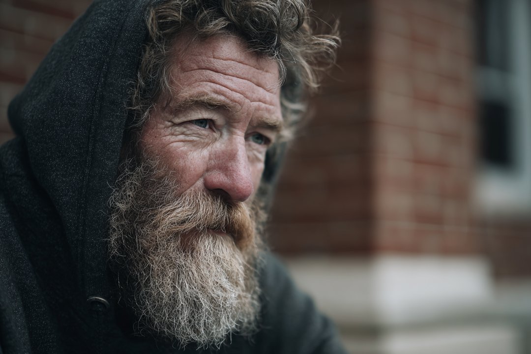A homeless man | Source: Midjourney