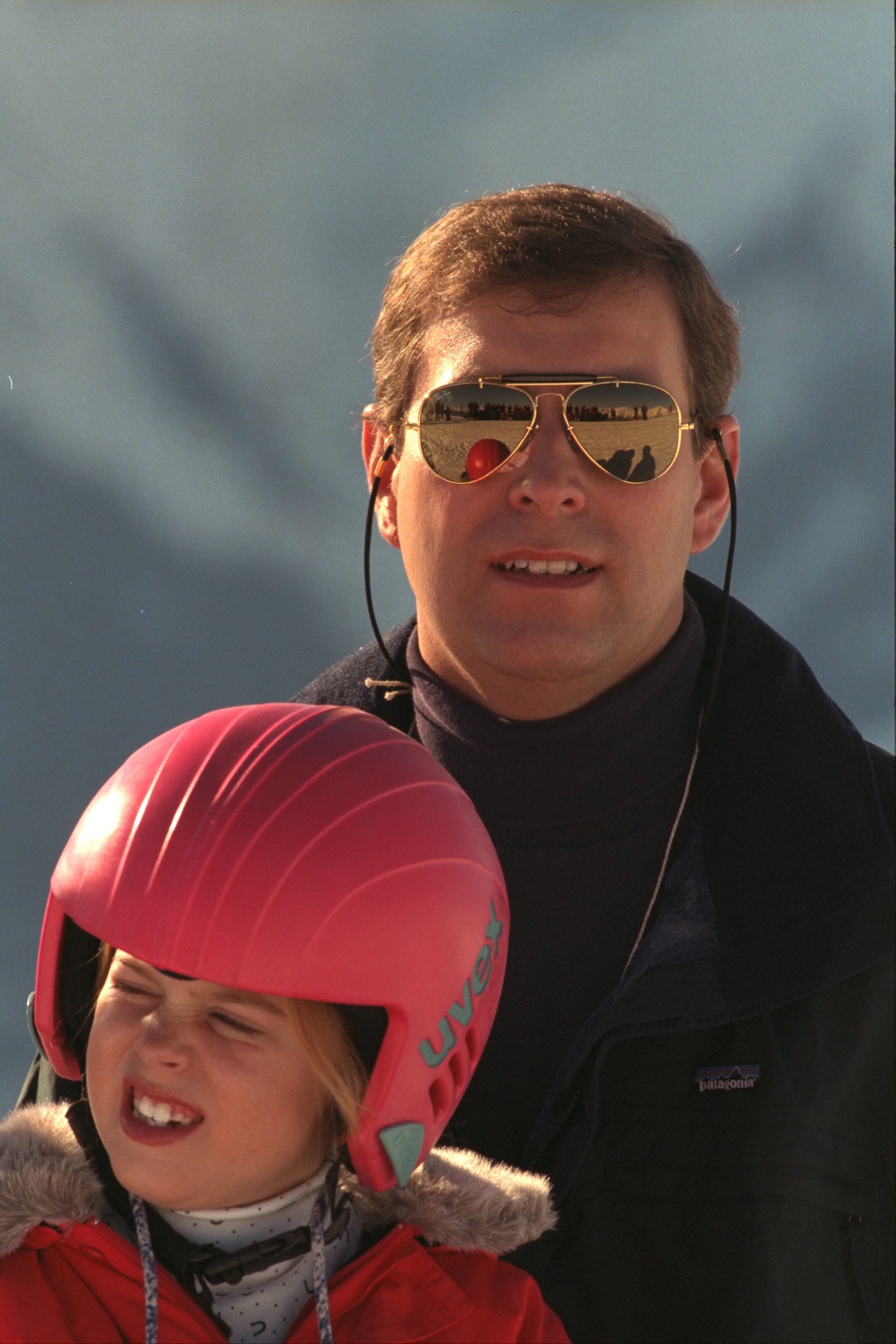 Princess Beatrice and Andrew Mountbatten-Windsor photographed while on vacation in 1997. | Source: Getty Images
