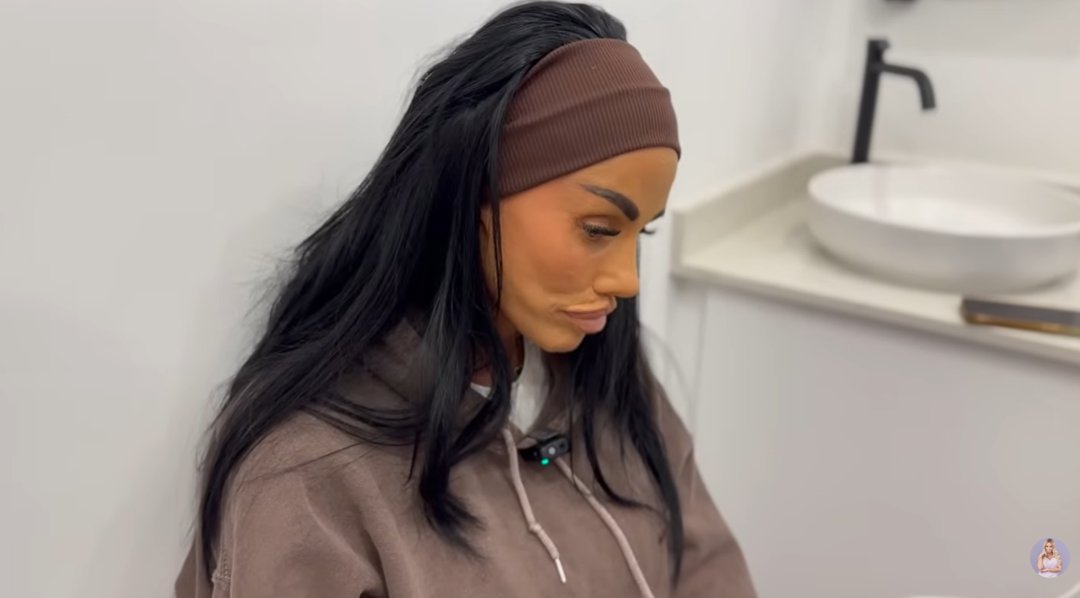 A screengrab of Katie Price's vlog, dated 17 January 2026. | Source: YouTube/Katie Price