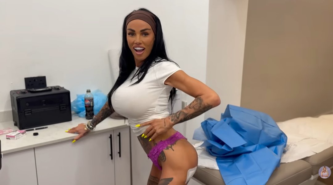 A screengrab of Katie Price's vlog, dated 17 January 2026. | Source: YouTube/Katie Price