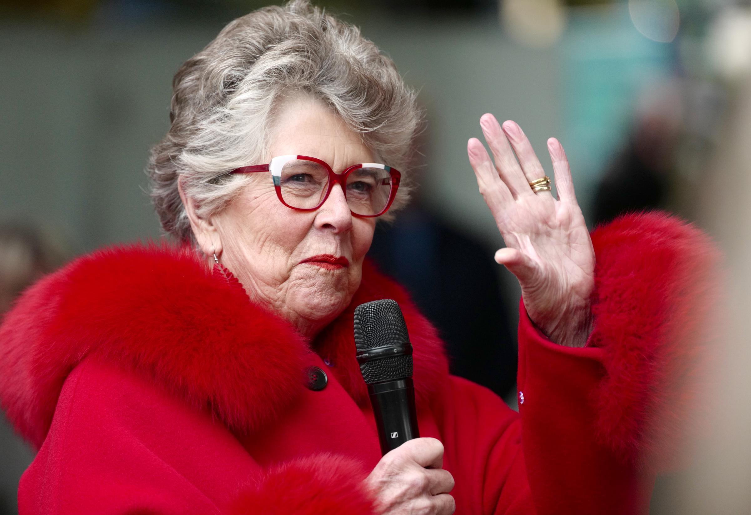 Dame Prue Leith at The Pub in the Park Marlow Charity Gala 2025 on May 15 in England. | Source: Getty Images