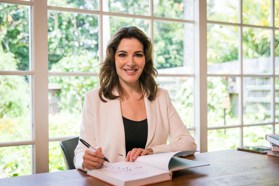 Nigella Lawson at a book signing and lunch on January 22, 2018, in Sydney, Australia. | Source: Getty Images