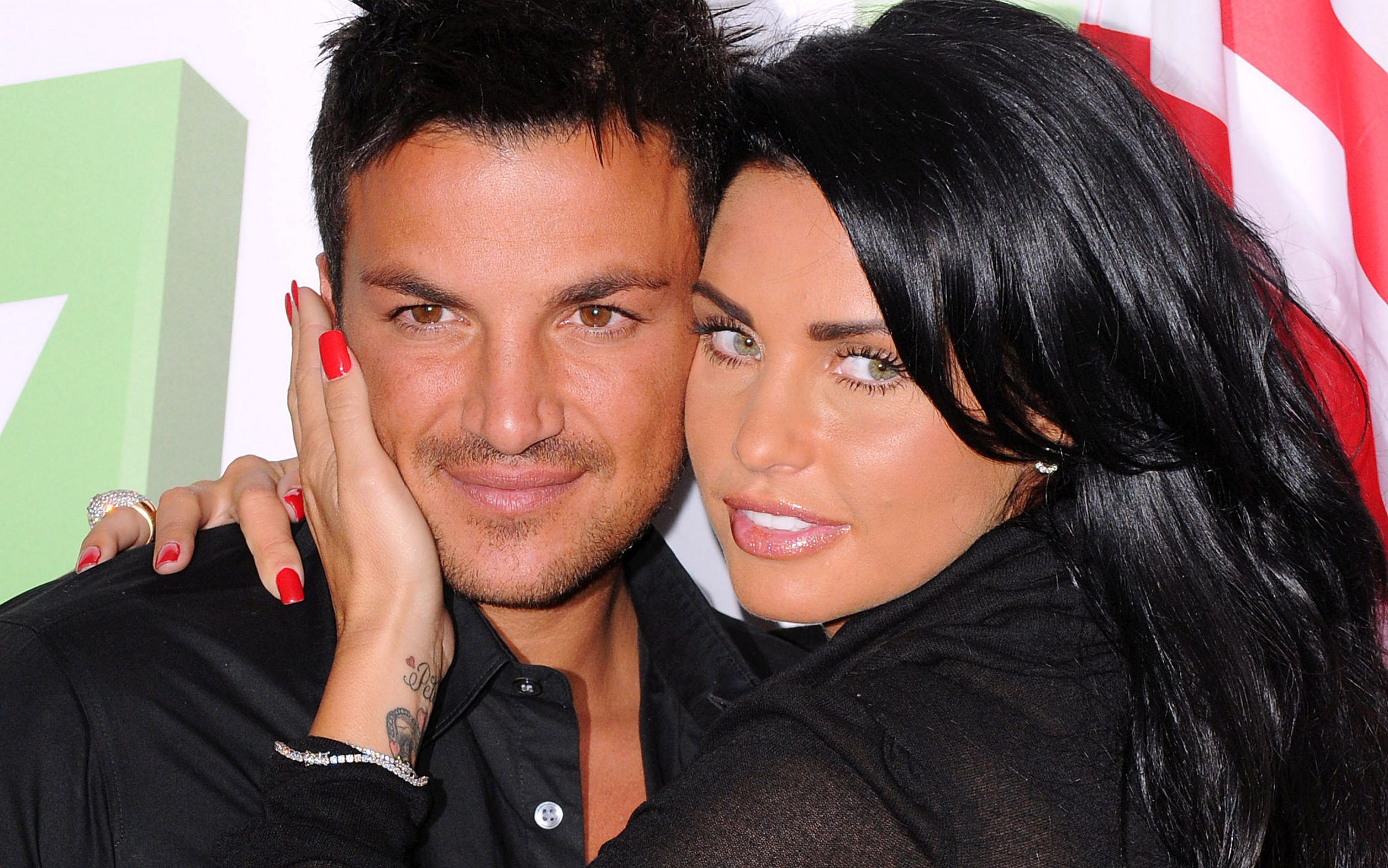 Peter Andre and Katie Price at the 