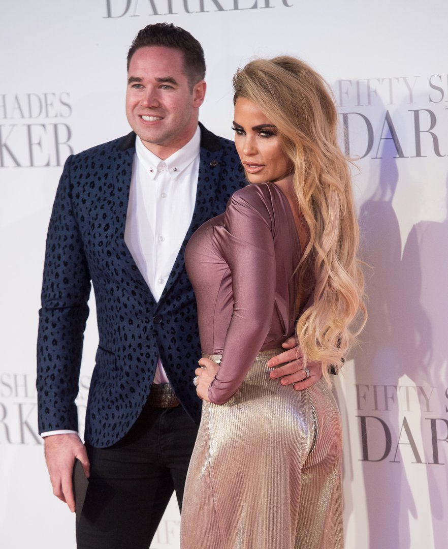 Kieran Hayler and Katie Price at the 