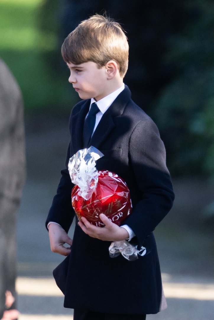 Prince Louis of Wales attends the Christmas Morning Service at Sandringham Church on 25 December 2025 in Sandringham, Norfolk. | Source: Getty Images