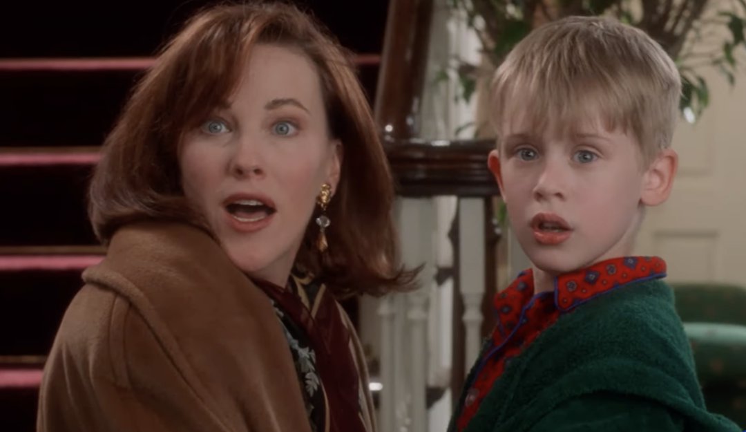 Catherine O'Hara and Macaulay Culkin | Source: YouTube/disneyplus