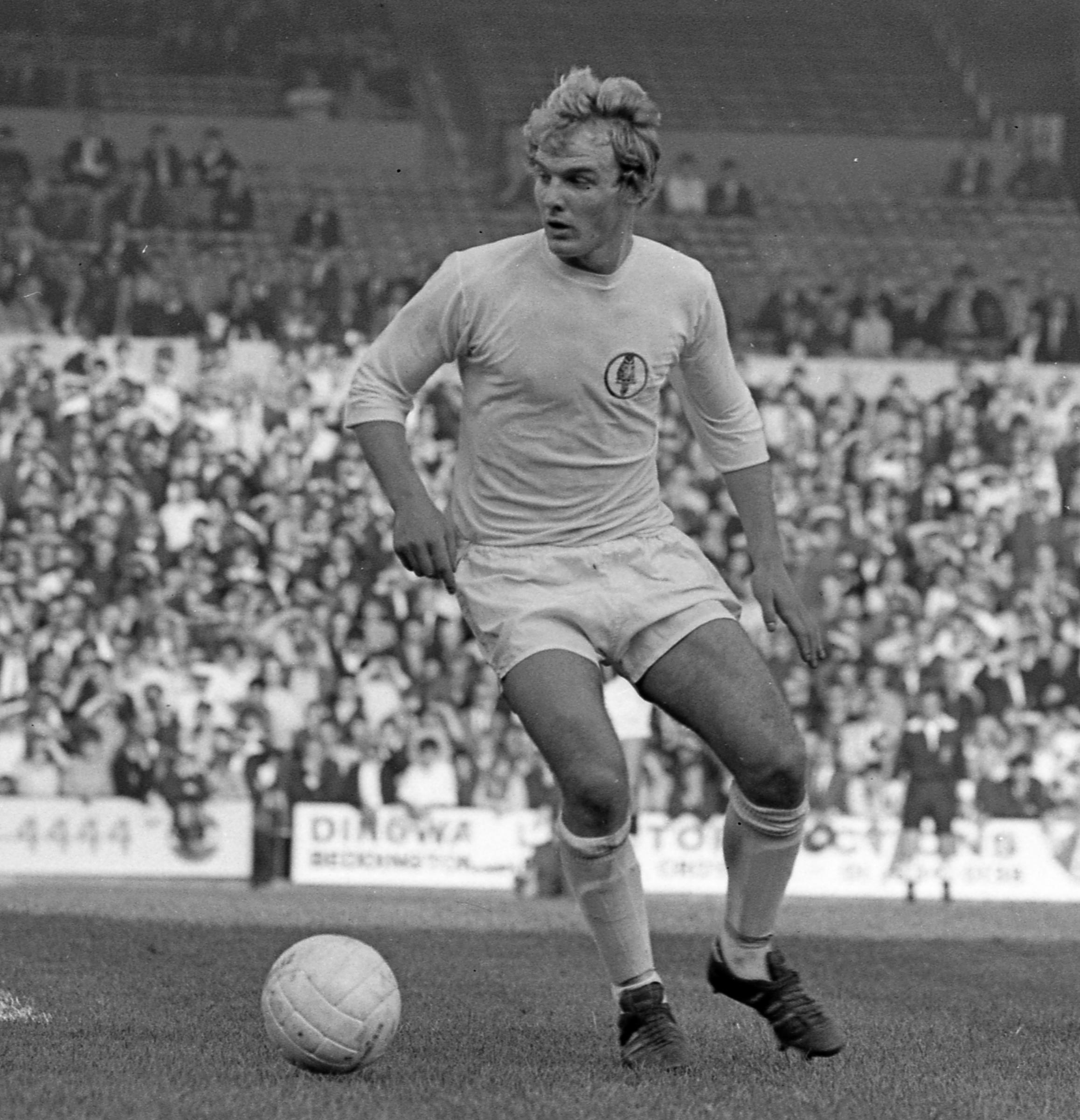 Terry Yorath during a Football League Division 1 match at Selhurst Park on  October 18, 1969. | Source: Getty Images