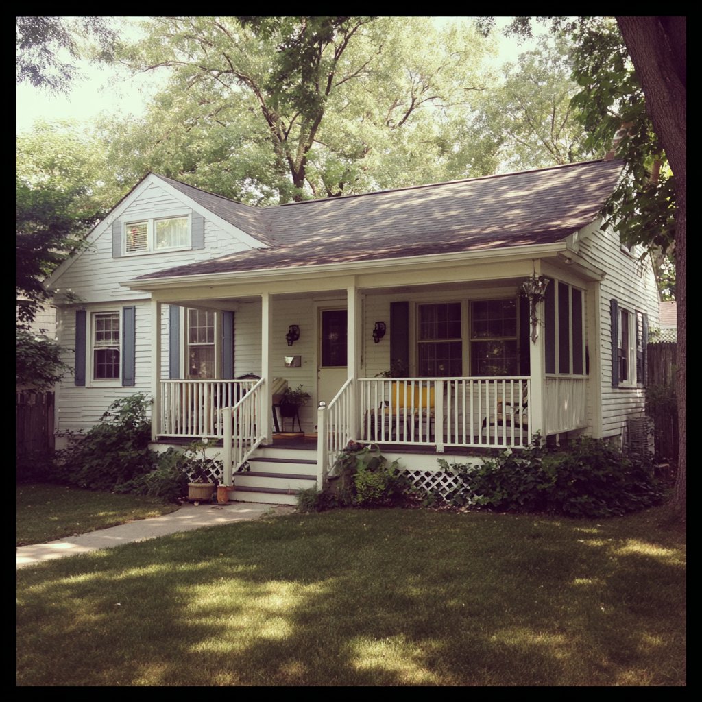 The exterior of a home | Source: Midjourney